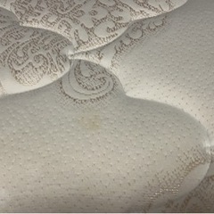 値下げ20日まで引取限定キングスダウン セミダブル ベッド マットレスフレーム付きの画像