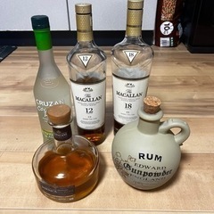 ウイスキー、ラム酒まとめ売り