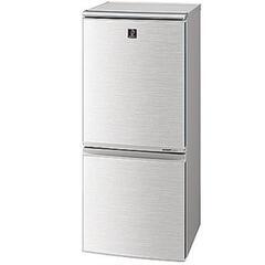 【急募】シャープ SHARP 冷蔵庫  137L プラズマクラスター搭載 SJ-PD14W-Sの画像