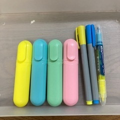蛍光ペン色々