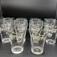 昭和レトロ コカ・コーラ  DRINK ファウンテングラス 10個