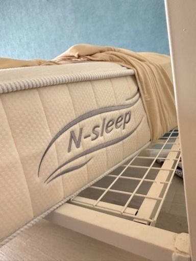 ニトリ　シングルベッド　Nスリープマットレス付き