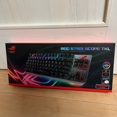 ゲーミングキーボード: ROG Strix Scope TKL