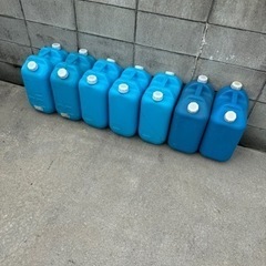 18L ポリタンク　7個 
まとめ売り