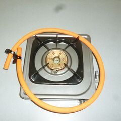 LPガス１口コンロ。無料でお譲りします。受け渡しは、7/19(金...