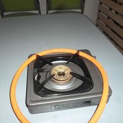 LPガス１口コンロ。無料でお譲りします。受け渡しは、7/19(金)15:00、松山市立花です。の画像