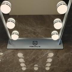 女優ミラー☆ハリウッドミラー☆LED付きミラー☆調光☆新品未使用