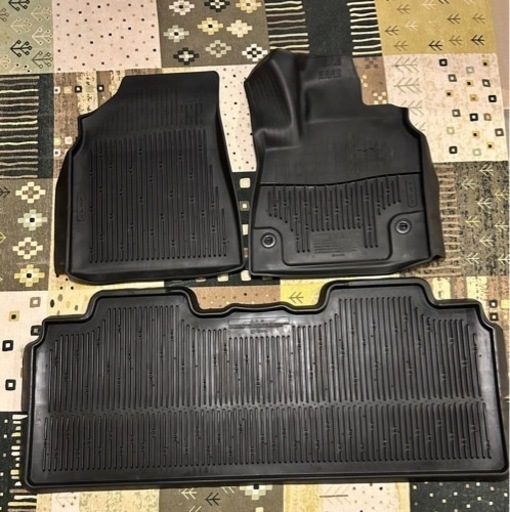 90系 ヴォクシー ノア スノー・レジャー用フロアマット(縁高)フロントリヤ２列目セット