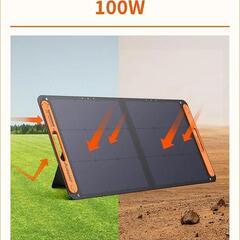 ⭐新品未使用⭐Jackery Solar Generator 1000 New 1070Wh ポータブル電源 100W ソーラーパネル 1枚 2点セットの画像