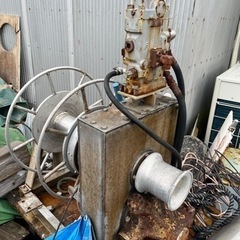 油圧 巻上機 巻取機 ウインチの画像