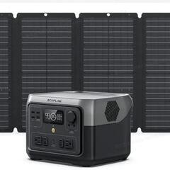 ⭐新品未使用⭐ポータブル電源 ソーラーパネルセット 太陽光発電 ...