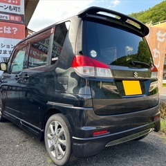 H24年式特別仕様車‼️月々1.1万円〜分割払い可❗️車検2年付き！大人気☆SUZUKI ソリオ☆SDナビ付き☆走行中DVD見れます☆ETC付き☆両側電動スライドドア☆純正アルミ☆ドライブレコーダー付きのフル装備☆車内広々三列シート‼️の画像