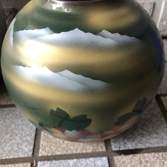 九谷焼花瓶の画像