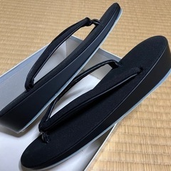 取引交渉中草履　バック　喪服用の画像