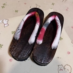 浴衣用作り帯･下駄