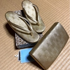 取引交渉中　
着物用　バック　草履