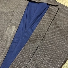 取引交渉中　着物　羽織　兵児帯の画像