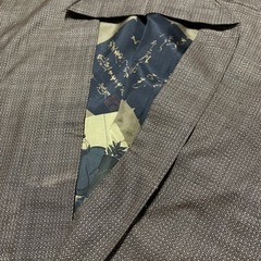 取引交渉中　着物　羽織　兵児帯の画像