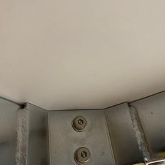 ダイニングテーブル ガラステーブル 白 デスク 4~6人用 の画像