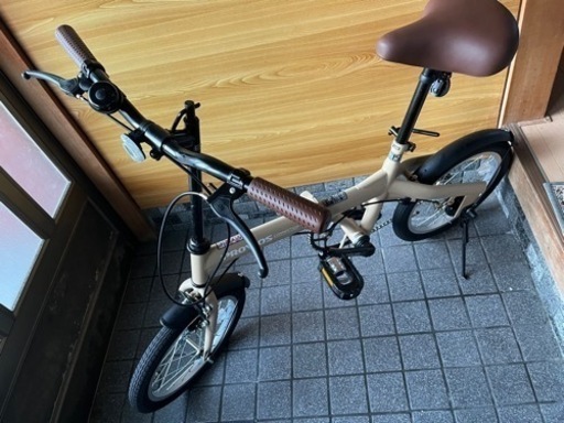 PROVROS 16インチ 折り畳み自転車+空気入れ 愛知県 引き取り限定 PROVROS(プロブロス) 折りたたみ自転車 16インチ ミニベロ (T