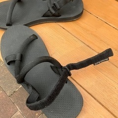 値下げ　モンベル　サンダル
の画像