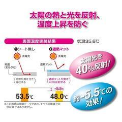 【残り1】ベランダ遮熱対策マット(床材)  グレー 90x180cm の画像