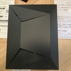 ルーター　エレコム　WRC-X3200GST3-B