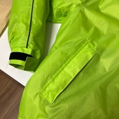冬のレインコートがわりにきていました。Mだけどゆったりサイズの画像