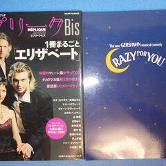宝塚　劇団四季　ウイーン公演　パンフレット写真集レビューDVDつき本　雑誌の画像