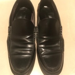 PRADA プラダ　27cm 革靴　ローファーの画像