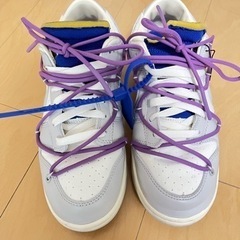 Off-White × Nike Dunk Low "Sail/...