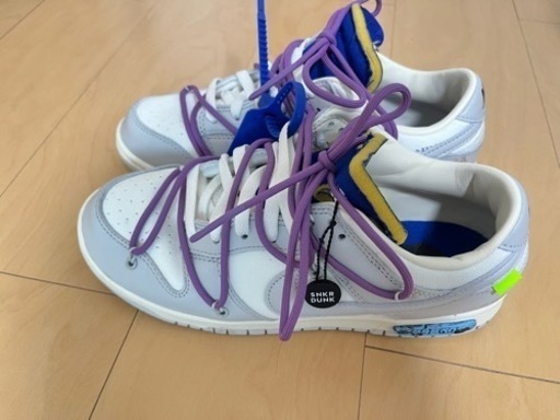 Off-White × Nike Dunk Low "Sail/Neutral Gray"