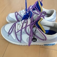 Off-White × Nike Dunk Low "Sail/Neutral Gray"の画像