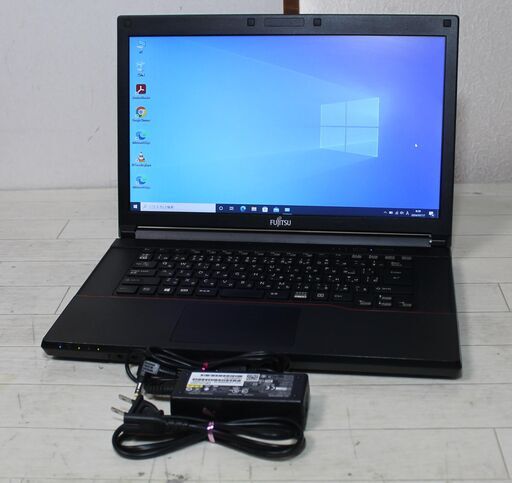 富士通 LIFEBOOK Celeron 1.80GHz 8GB SSD 128GB Win10 Office 2019 15.6インチ 訳あり 宮前区