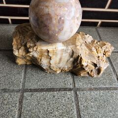 大理石の置物。