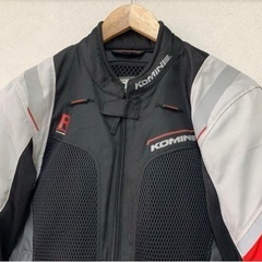 美品】KOMINE バイクジャケット レーシングスーツの画像