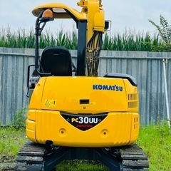コマツ　PC30UU-3   1741hの画像