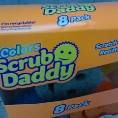 58062　SCRUB DADDY 食器用スポンジ 7/8個セット　A3102の画像