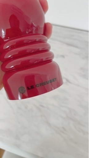 ル・クルーゼ　ペッパーミル ル・クルーゼ（Le Creuset）ペッパーミル 胡椒挽き 木製 オレンジ 