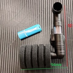 スポンジフィルター小型　熱帯魚　観賞魚　フィルター　ベタ