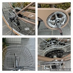 【お取引済み】26インチ あさひサイクル 6段変速 フェリーク　自転車の画像