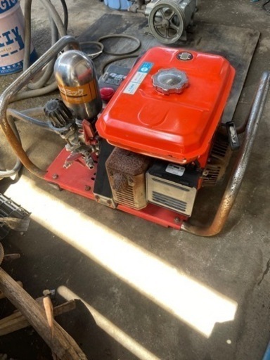 セット動墳　動力噴霧器