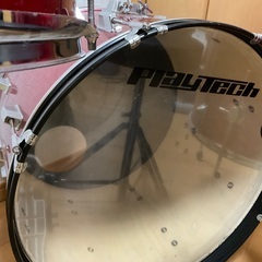 ドラムセット　PLAY TECH 一部難あり　練習用に　の画像