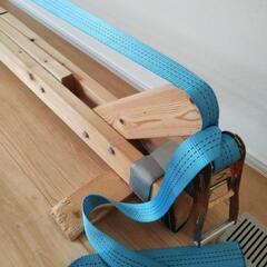 木製スラックライン　ラックセットの画像