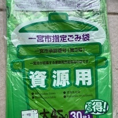 ゴミ袋　一宮市指定の画像