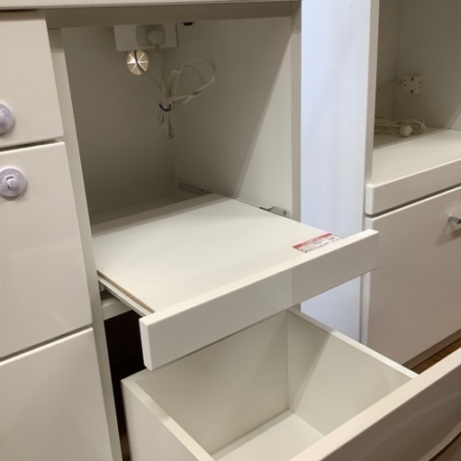 ニトリ 2枚扉レンジボード コパン【トレファク 川越店】