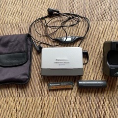 Panasonicカセットプレーヤー　いかがですか？