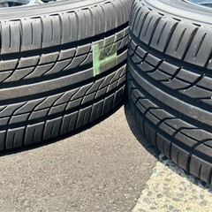 4本セット　プリウスモデリスタホイール(タイヤ付き)※1本破損ありの画像