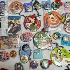 【Disney】グーフィー缶バッジセット