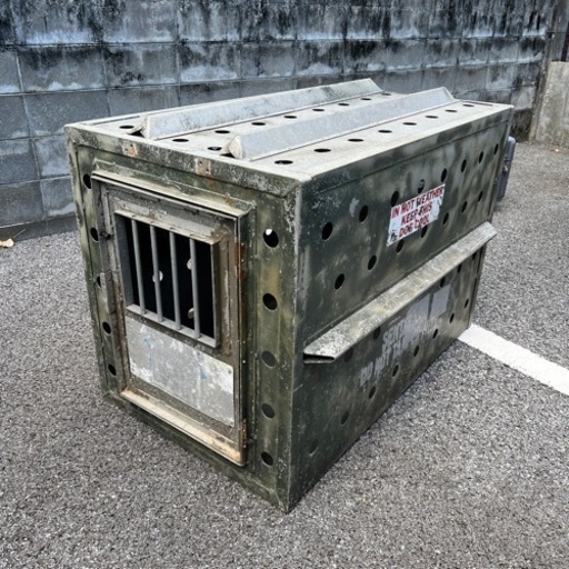 米軍払下げ　ドッグケージ　犬小屋